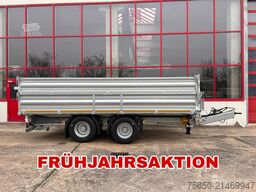 Möslein TTD 19 AB  19 t Tandemkipper Tieflader, Breitbereifung Aufsatzbordwänden-- Neufahrzeug --