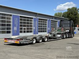 SCANIA R530 6x2 SZM mit Pavelli Tieflader Auflieger