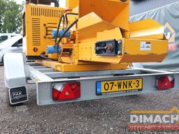 Shengmiao Hc6140 new wood chipper with trailer!!