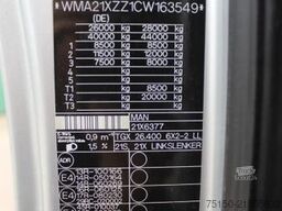 MAN 26.400 6x2 KRAN ATLAS AK 120.2  Funkfern Nr: 549