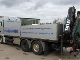 MAN 26.400 6x2 KRAN ATLAS AK 120.2  Funkfern Nr: 549