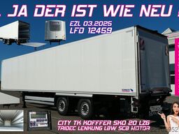 SCHMITZ CARGOBULL SKO 20 /LZG CITY TRIDEC / LBW 2000 kg / BLUMEN