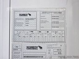 SCHMITZ CARGOBULL SKO 10/LZG-FP 45 COOL / Ldbw /2 Kammern /Carrier