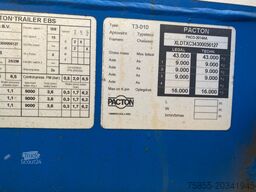 Pacton T3-010 Multi Chassis / Extendable / BPW Axles /...