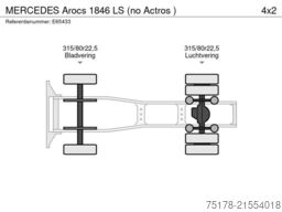 Mercedes-Benz Arocs 1846 LS (no Actros )