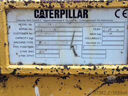 Caterpillar 950 K/M 962 K/M High dump bucket pin on