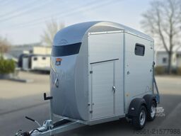 BÖCKMANN Portax SKA Silber 2-Pferdeanhänger