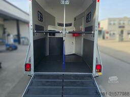 BÖCKMANN Portax SKA Silber 2-Pferdeanhänger