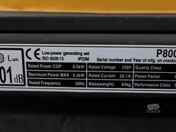 Atlas Copco P8000 Gasoline, 6.5 kVA