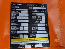 Snorkel S3010E New, Self-Propelled Electric, Only 495kg, 5