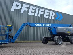 Genie S60FE Hybrid, 4x4 Drive, 20.6m Working Height, 12.
