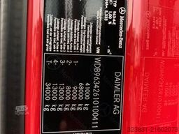 MERCEDES-BENZ ACTROS 4163 SLTLS, TITAN,NUR 230 TKM,SET 180 TON
