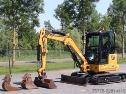 Caterpillar 303.5 CR | 3X BUCKET | HAMMER & SHEAR | AIRCO