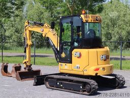 Caterpillar 303.5 CR | 3X BUCKET | HAMMER & SHEAR | AIRCO