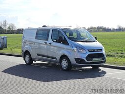 FORD TRANSIT CUSTOM ac dubbel cabine 6p