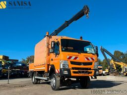 MITSUBISHI Fuso Canter 6C18/Kran HIAB/4x4 Allrad/Klimai