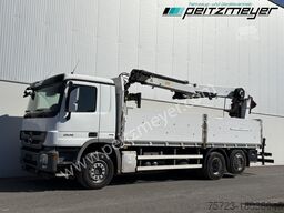 Mercedes-Benz Actros 2536 LL Pritsche HMF Heckkran m. Zange