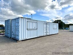  40 Fuß Container High Cube / Seitentür & Fenster
