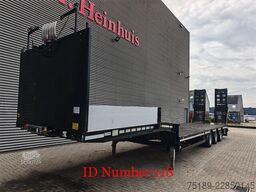 Semi low-loader Faymonville F-S43-1ABA 3 Meter Extandable Bridge Ramps Winch!