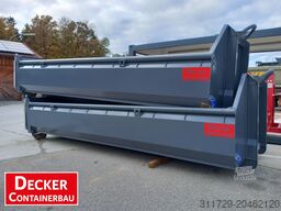 Decker Containerbau Abrollcontainer, Bayernbox, Pendelklappe