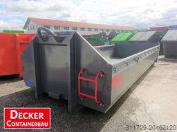 Decker Containerbau Abrollcontainer, Bayernbox, Pendelklappe