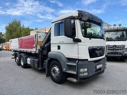 MAN TGS 26.400 6X2 Kipper mit Kran Hiab 166-3