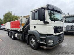 MAN TGS 26.400 6X2 Kipper mit Kran Hiab 166-3