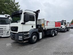 MAN TGS 26.400 6X2 Kipper mit Kran Hiab 166-3