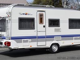 HOBBY Excellent Easy 495 UL mit Mover und Vorzelt