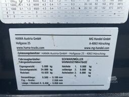 SCHWARZMüLLER N-SERIE  3-ACHS HOLZANHäNGER 4 RUNGENPAARE