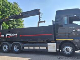 MAN TGX 26.440L 6x2 Pritsche mit Kran Palfinge