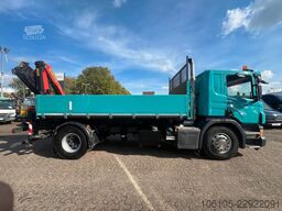 SCANIA P320 Kipper Funk-Kran PK11002*36Tkm*Euro6*AHK*