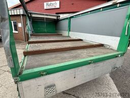 ACKERMANN-FRUEHAUF 1achs Pritsche - Edscha, Schiebeplane