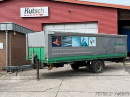 ACKERMANN-FRUEHAUF 1achs Pritsche - Edscha, Schiebeplane