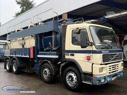 Volvo FM 12-340 8x4 Steel spring, RVS 316, 198000 km,...