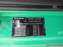 MERCEDES-BENZ Atego 1524 L 7.2 m Koffer LBW2t Seitentür Kamera