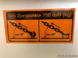 Vezeko TK B 15.35 SP Flügeltüren Kofferanhänger