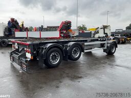 GS MEPPEL 3-assige container aanhangwagen