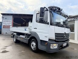 MERCEDES-BENZ Atego 818K/3-SeitenkipperMeiller/2AHK/Klima/7TKM