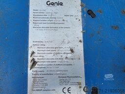Genie GS3246 Electric, Working Height 11.75 m, 318kg Cap