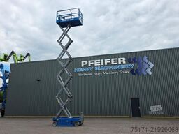 Genie GS3246 Electric, Working Height 11.75 m, 318kg Cap