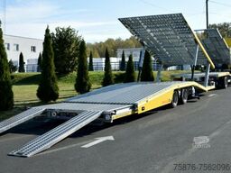 MAN 12.250 TGL mit Anhänger für 5 PKW