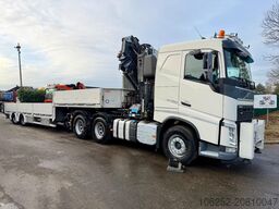 Volvo FH 460 6X4 TRACTOR + CRANE COPMA 530.7 + FlY-JI...