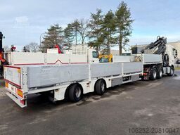 Volvo FH 460 6X4 TRACTOR + CRANE COPMA 530.7 + FlY-JI...