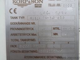 Volvo FM 9 6X2 Saugwagen ADR-GGVS 14qm