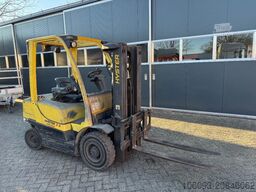 Hyster H 25 FT 2500 Kg diesel 3 delige mast, side shift