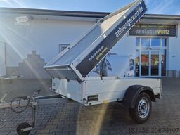 Anssems Aluminium Deckel Anhänger 750kg 211x126x48cm gut gebraucht