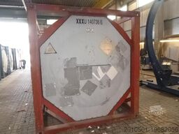 24m³ TANKCONTAINER TANK EDELSTAHL Stahlcontainer TANK 24.000L GÜLLE