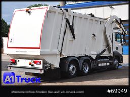 MAN TGS 26.320, Faun 533 Frontlader, Überkopflader Müllwagen,