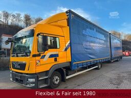 MAN TGL 12.220 Hochdach 7,75+7,75m=120m3+H&W Anhänge